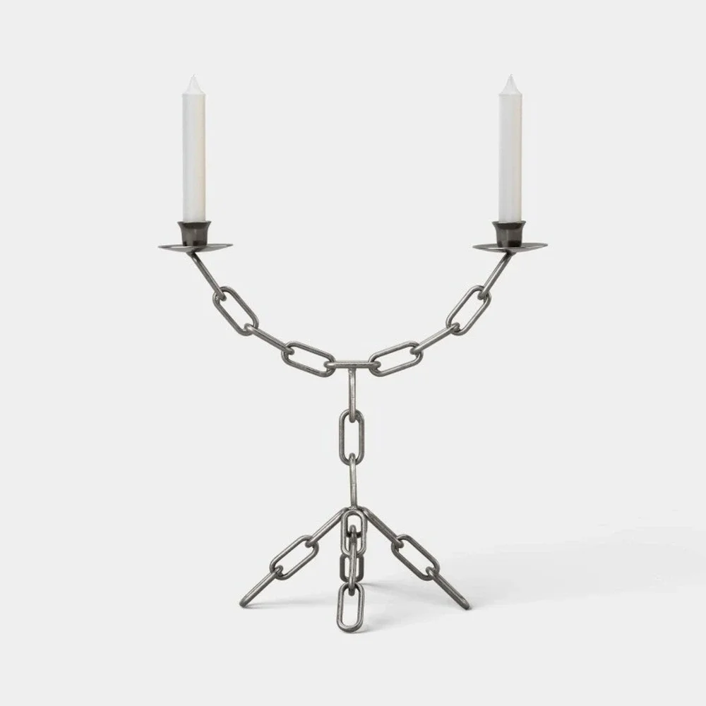 Halloween Metal Chain Candelabra - Threshold, Target